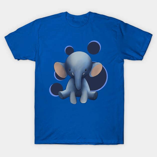 Baby Elephant T-Shirt by Perezart99